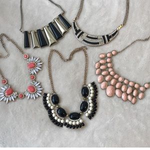 Statement necklaces